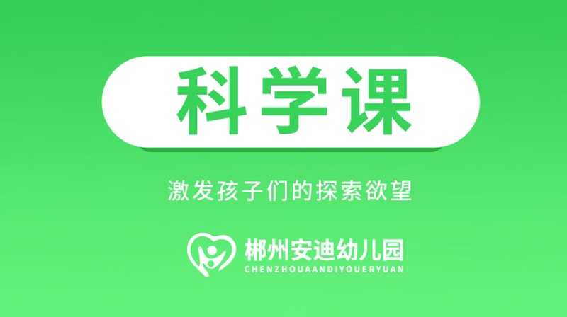 科學(xué)課-安迪幼兒園