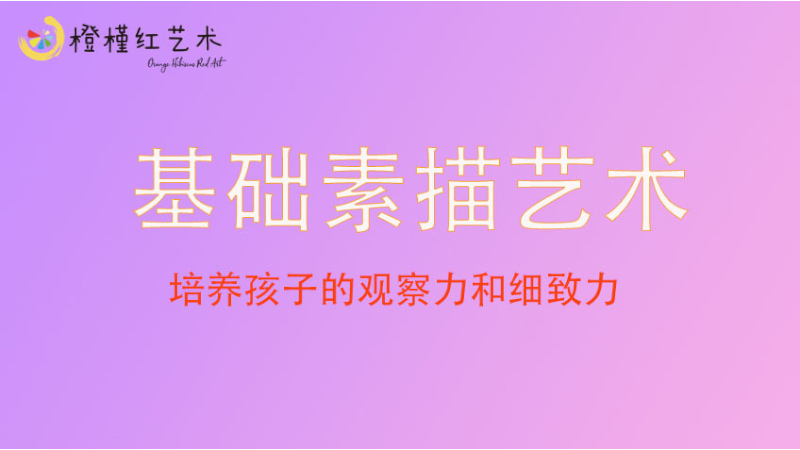 基礎(chǔ)素描藝術(shù)-橙槿紅藝術(shù)