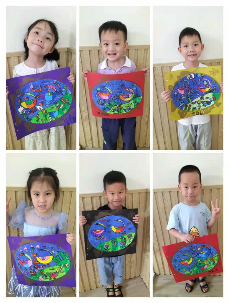 兒童創(chuàng)意繪畫作品-廣思雅幼兒園 兒童創(chuàng)意繪畫作品-廣思雅幼兒園