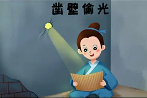 鑿壁偷光的故事 鑿壁偷光的故事